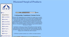 Desktop Screenshot of diamondsurgicalproducts.com