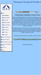 Mobile Screenshot of diamondsurgicalproducts.com